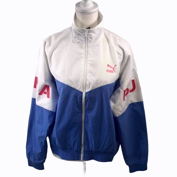 Puma XTG Track Zip Up Jacket Ultramarine Size L - Picture 1 of 11